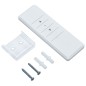 Tenda da Sole Retrattile Automatica Parasole 4,5x3m Blu Bianco Tenda da Sole Retrattile Automatica Parasole 4,5x3m Blu Bianco