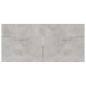 vidaXL Mobile Sottolavabo Grigio Cemento 100x38,5x46 cm in Truciolato vidaXL Mobile Sottolavabo Grigio Cemento 100x38,5x46 cm in Truciolato