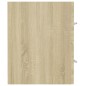 vidaXL Mobile Sottolavabo Rovere Sonoma 41x38,5x48 cm in Truciolato vidaXL Mobile Sottolavabo Rovere Sonoma 41x38,5x48 cm in Truciolato