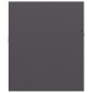 vidaXL Mobile Sottolavabo Grigio Lucido 100x38,5x46 cm in Truciolato vidaXL Mobile Sottolavabo Grigio Lucido 100x38,5x46 cm in Truciolato