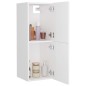 vidaXL Armadio da Bagno Bianco 30x30x80 cm in Legno Multistrato vidaXL Armadio da Bagno Bianco 30x30x80 cm in Legno Multistrato