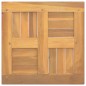 vidaXL Piano Tavolo Quadrato 40x40x2,5 cm in Legno Massello di Teak vidaXL Piano Tavolo Quadrato 40x40x2,5 cm in Legno Massello di Teak
