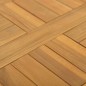 vidaXL Piano Tavolo Quadrato 40x40x2,5 cm in Legno Massello di Teak vidaXL Piano Tavolo Quadrato 40x40x2,5 cm in Legno Massello di Teak
