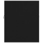 vidaXL Mobile Sottolavabo Nero 80x38,5x46 cm in Truciolato vidaXL Mobile Sottolavabo Nero 80x38,5x46 cm in Truciolato