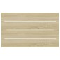 vidaXL Mobile Sottolavabo Rovere Sonoma 80x38,5x48 cm in Truciolato vidaXL Mobile Sottolavabo Rovere Sonoma 80x38,5x48 cm in Truciolato