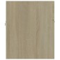 vidaXL Mobile Sottolavabo Rovere Sonoma 90x38,5x46 cm in Truciolato vidaXL Mobile Sottolavabo Rovere Sonoma 90x38,5x46 cm in Truciolato