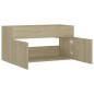 vidaXL Mobile Sottolavabo Rovere Sonoma 90x38,5x46 cm in Truciolato vidaXL Mobile Sottolavabo Rovere Sonoma 90x38,5x46 cm in Truciolato