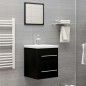 vidaXL Mobile Sottolavabo Nero 41x38,5x48 cm in Truciolato vidaXL Mobile Sottolavabo Nero 41x38,5x48 cm in Truciolato
