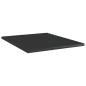 vidaXL Ripiani per Libreria 8 pz Nero Lucido 40x50x1,5 cm Truciolato vidaXL Ripiani per Libreria 8 pz Nero Lucido 40x50x1,5 cm Truciolato