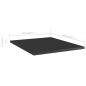 vidaXL Ripiani per Libreria 8 pz Nero Lucido 40x50x1,5 cm Truciolato vidaXL Ripiani per Libreria 8 pz Nero Lucido 40x50x1,5 cm Truciolato