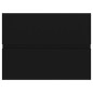 vidaXL Mobile Sottolavabo Nero 60x38,5x45 cm in Truciolato vidaXL Mobile Sottolavabo Nero 60x38,5x45 cm in Truciolato