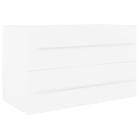 vidaXL Mobile Sottolavabo Bianco 80x38,5x48 cm in Truciolato