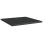 vidaXL Ripiani Libreria 8 pz Nero Lucido 40x40x1,5 cm in Truciolato vidaXL Ripiani Libreria 8 pz Nero Lucido 40x40x1,5 cm in Truciolato