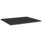 vidaXL Ripiani per Libreria 8 pz Nero Lucido 60x50x1,5 cm Truciolato vidaXL Ripiani per Libreria 8 pz Nero Lucido 60x50x1,5 cm Truciolato