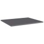 vidaXL Ripiani per Libreria 8 pz Grigio Lucido 60x50x1,5 cm Truciolato vidaXL Ripiani per Libreria 8 pz Grigio Lucido 60x50x1,5 cm Truciolato