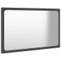 vidaXL Set Mobili da Bagno 2 pz Grigio in Truciolato vidaXL Set Mobili da Bagno 2 pz Grigio in Truciolato