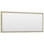 vidaXL Set Mobili da Bagno 2 pz Bianco e Rovere Sonoma in Truciolato vidaXL Set Mobili da Bagno 2 pz Bianco e Rovere Sonoma in Truciolato