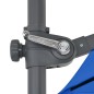 vidaXL Ombrellone a Sbalzo con Palo in Acciaio 250x250 cm Azzurro vidaXL Ombrellone a Sbalzo con Palo in Acciaio 250x250 cm Azzurro