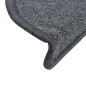vidaXL Tappetini per Scale 10 pz 56x17x3 cm Grigio Scuro