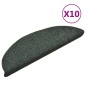 vidaXL Tappetini Adesivi per Scale 10 pz Verdi 56x17x3 cm Agugliati vidaXL Tappetini Adesivi per Scale 10 pz Verdi 56x17x3 cm Agugliati