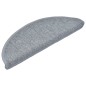 vidaXL Tappetini per Scale 10 pz 65x24x4 cm Grigio Chiaro vidaXL Tappetini per Scale 10 pz 65x24x4 cm Grigio Chiaro