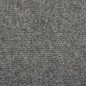 vidaXL Tappetini per Scale Agugliati 5 pz 65x21x4 cm Grigio Chiaro
