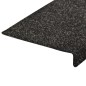 vidaXL Tappetini per Scale Tessuto Agugliato 5 pz 65x21x4 cm Neri vidaXL Tappetini per Scale Tessuto Agugliato 5 pz 65x21x4 cm Neri