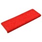 vidaXL Tappetini per Scale 5 pz 65x21x4 cm Rossi vidaXL Tappetini per Scale 5 pz 65x21x4 cm Rossi