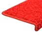 vidaXL Tappetini per Scale 5 pz 65x21x4 cm Rossi vidaXL Tappetini per Scale 5 pz 65x21x4 cm Rossi