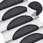 vidaXL Tappetini per Scale 10 pz 56x17x3 cm Antracite vidaXL Tappetini per Scale 10 pz 56x17x3 cm Antracite