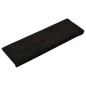 vidaXL Tappetini per Scale 10 pz 65x21x4 cm Neri vidaXL Tappetini per Scale 10 pz 65x21x4 cm Neri