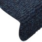 vidaXL Tappetini Scale Adesivi 10 pz 65x21x4 cm Blu Marino Agugliati vidaXL Tappetini Scale Adesivi 10 pz 65x21x4 cm Blu Marino Agugliati