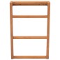 vidaXL Portasciugamani 2 pz Legno Massello di Teak vidaXL Portasciugamani 2 pz Legno Massello di Teak