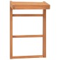 vidaXL Portasciugamani 2 pz Legno Massello di Teak vidaXL Portasciugamani 2 pz Legno Massello di Teak