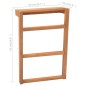 vidaXL Portasciugamani 2 pz Legno Massello di Teak vidaXL Portasciugamani 2 pz Legno Massello di Teak