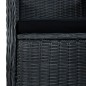 vidaXL Set Mobili da Pranzo per Giardino 3 pz Grigio Scuro vidaXL Set Mobili da Pranzo per Giardino 3 pz Grigio Scuro