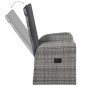 vidaXL Set da Pranzo da Giardino 7 pz Grigio vidaXL Set da Pranzo da Giardino 7 pz Grigio