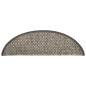 vidaXL Tappeti Autoadesivi Scale Aspetto Sisal 15pz 56x17x3cm Argento vidaXL Tappeti Autoadesivi Scale Aspetto Sisal 15pz 56x17x3cm Argento