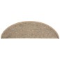 vidaXL Tappeti Adesivi Scale 15 pz 56x17x3 cm Beige Scuro vidaXL Tappeti Adesivi Scale 15 pz 56x17x3 cm Beige Scuro
