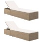 vidaXL Set Mobili da Pranzo per Giardino 9 pz Marrone vidaXL Set Mobili da Pranzo per Giardino 9 pz Marrone