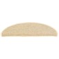 vidaXL Tappeti Adesivi per Scale 15 pz 56x17x3 cm Beige Chiaro vidaXL Tappeti Adesivi per Scale 15 pz 56x17x3 cm Beige Chiaro