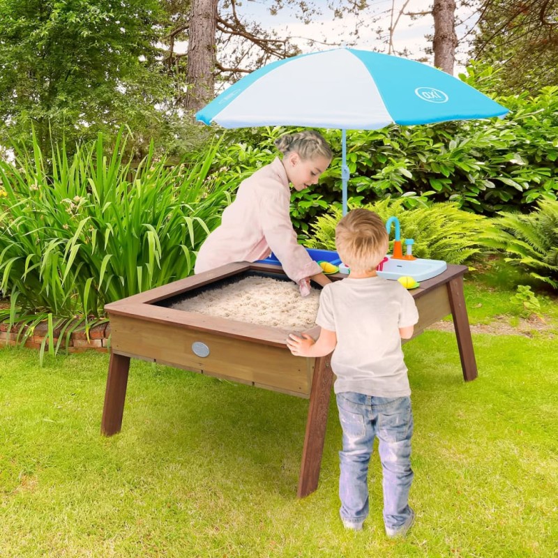 AXI Tavolo per Sabbia e Acqua Linda con Cucina da Gioco Marrone AXI Tavolo per Sabbia e Acqua Linda con Cucina da Gioco Marrone