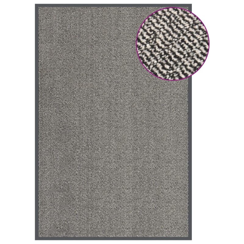 vidaXL Zerbino Trapuntato 120x180 cm Marrone Chiaro vidaXL Zerbino Trapuntato 120x180 cm Marrone Chiaro