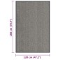 vidaXL Zerbino Trapuntato 120x180 cm Marrone Chiaro vidaXL Zerbino Trapuntato 120x180 cm Marrone Chiaro