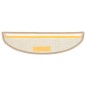 vidaXL Tappetini per Scale 15 pz Marroni 56x17x3 cm