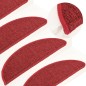 vidaXL Tappetini per Scale 15 pz Rossi 56x17x3 cm vidaXL Tappetini per Scale 15 pz Rossi 56x17x3 cm