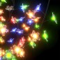 vidaXL Albero di Natale 1200 LED Colorati Ciliegio in Fiore 400 cm vidaXL Albero di Natale 1200 LED Colorati Ciliegio in Fiore 400 cm