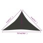 Vela Parasole 160 g/m² Antracite 4x4x5,8 m in HDPE Vela Parasole 160 g/m² Antracite 4x4x5,8 m in HDPE