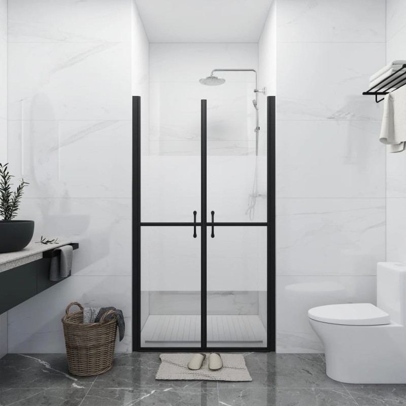 vidaXL Porta per Doccia in ESG Semi Satinato (73-76)x190 cm vidaXL Porta per Doccia in ESG Semi Satinato (73-76)x190 cm