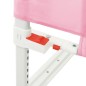 vidaXL Sponda Letto di Sicurezza per Bambini Rosa 180x25 cm in Tessuto vidaXL Sponda Letto di Sicurezza per Bambini Rosa 180x25 cm in Tessuto